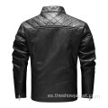 Chaquetas de moto de cuero para hombre personalizadas al por mayor